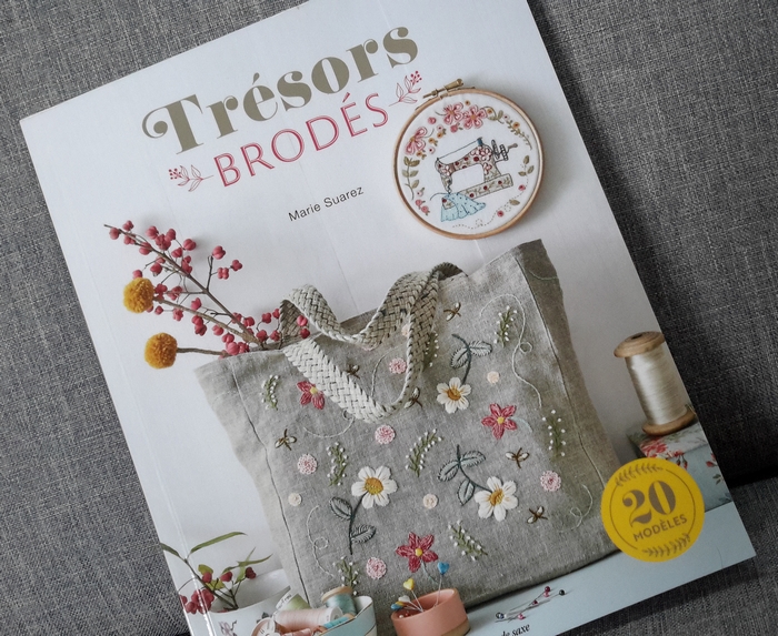 livre trésors brodés suarez