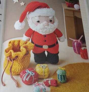 Livre crochet père Noël