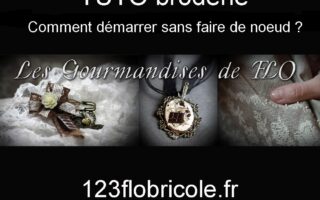 tuto broderie comment broder sans noeud