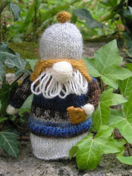 gnome tricot bouton fimo