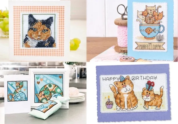 grilles gratuites croix chats