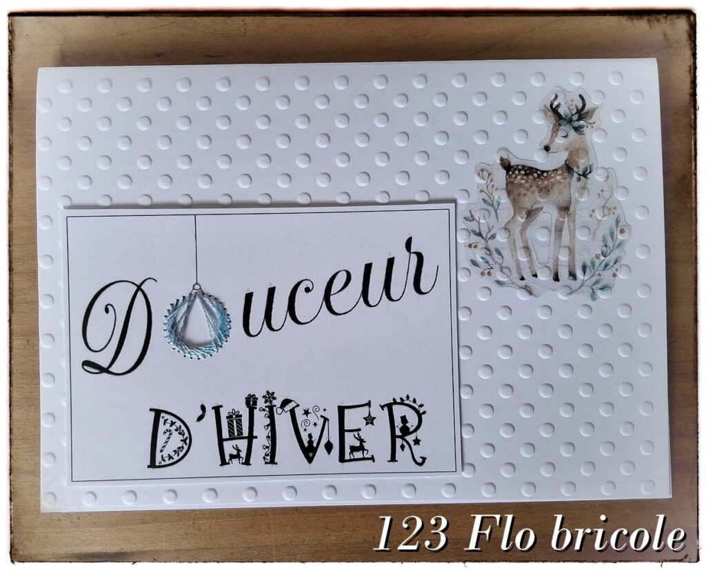 broderie papier boules noël