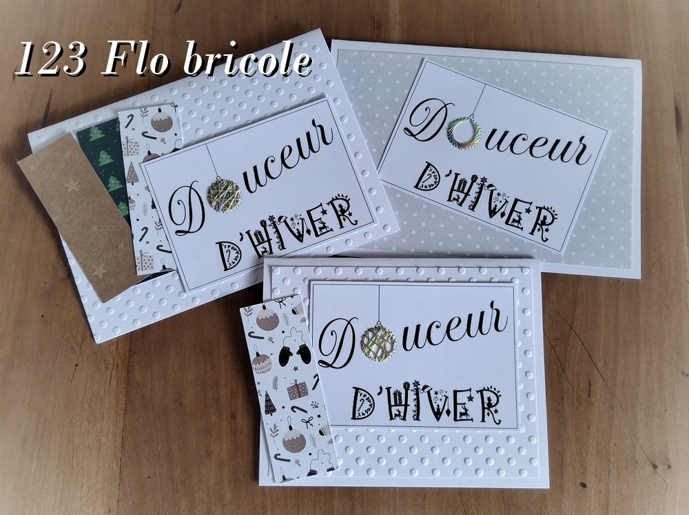 carte noël broderie facile