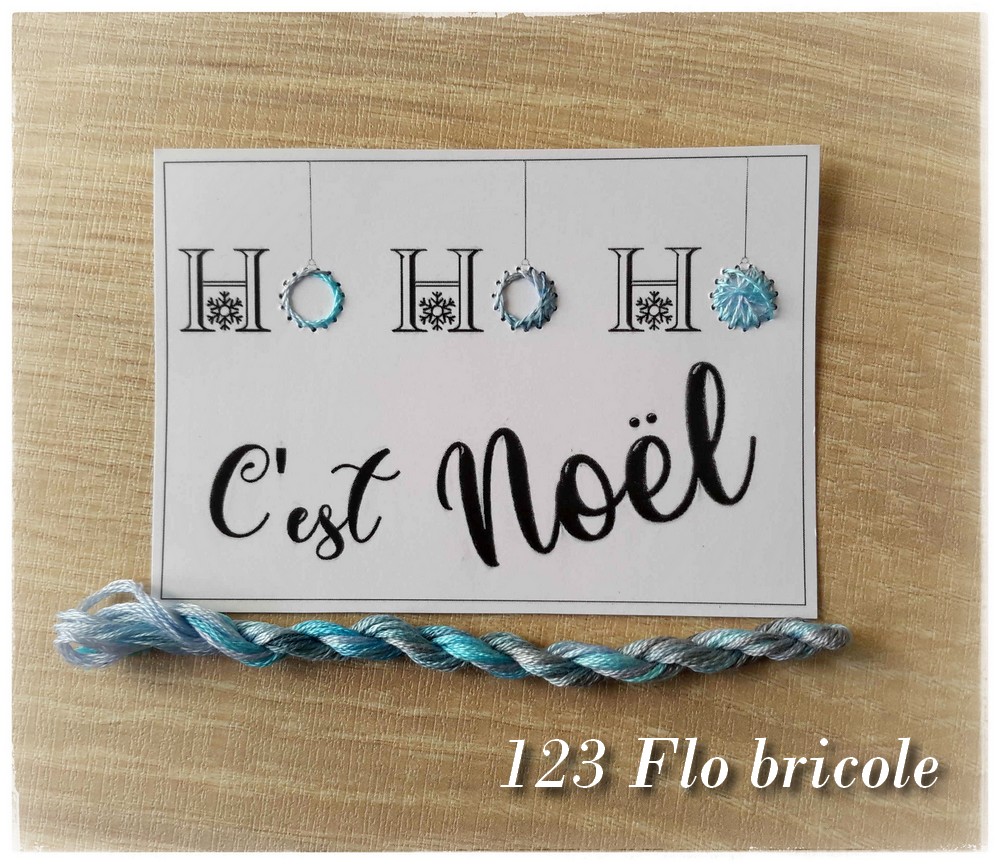 broderie cartes noël brodées