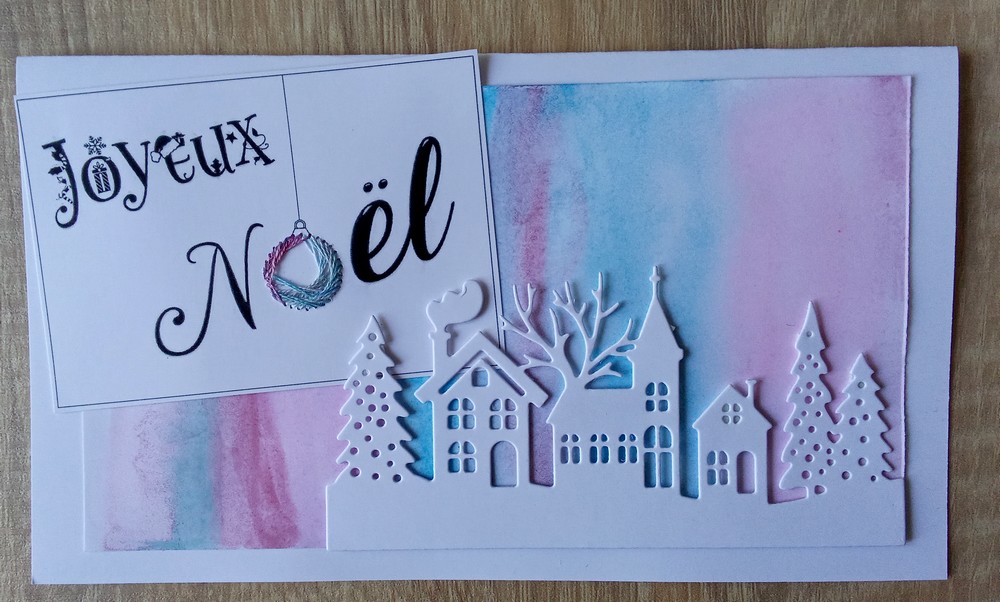 année cartes noël brodées